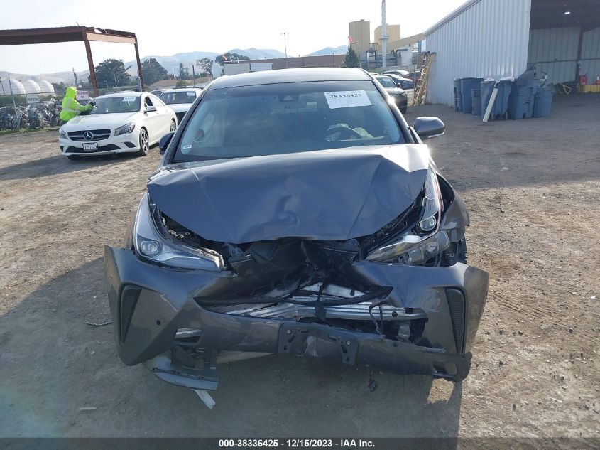 Auction sale of the 2019 TOYOTA PRIUS , vin: JTDKARFU2K3096185, lot number: 38336425