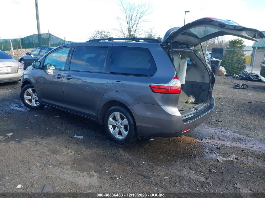 2015 TOYOTA SIENNA LE - 5TDKK3DC5FS649100