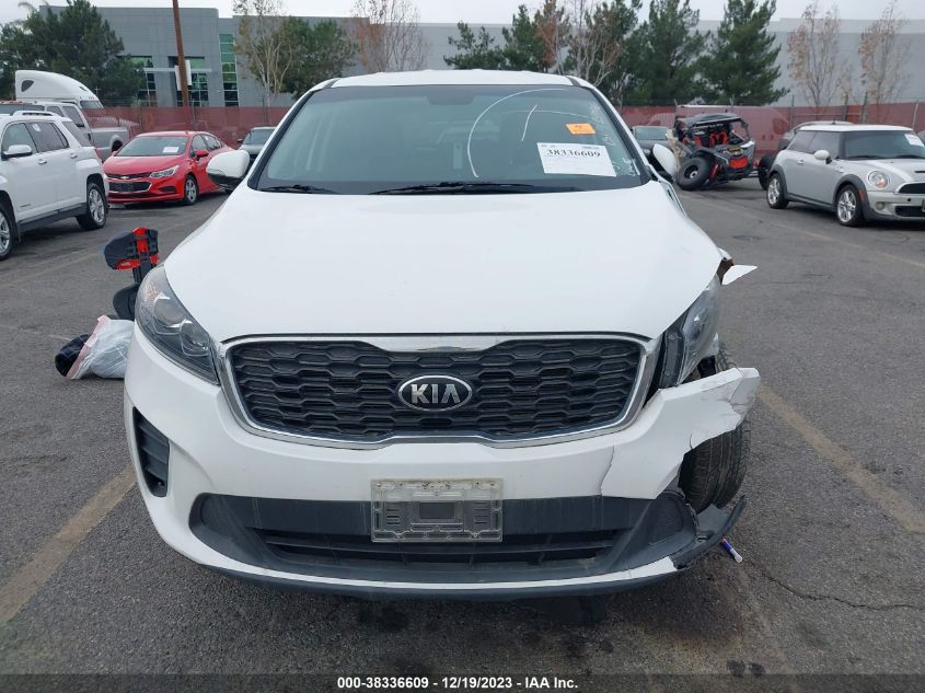 2019 KIA SORENTO 3.3L LX - 5XYPG4A5XKG570869