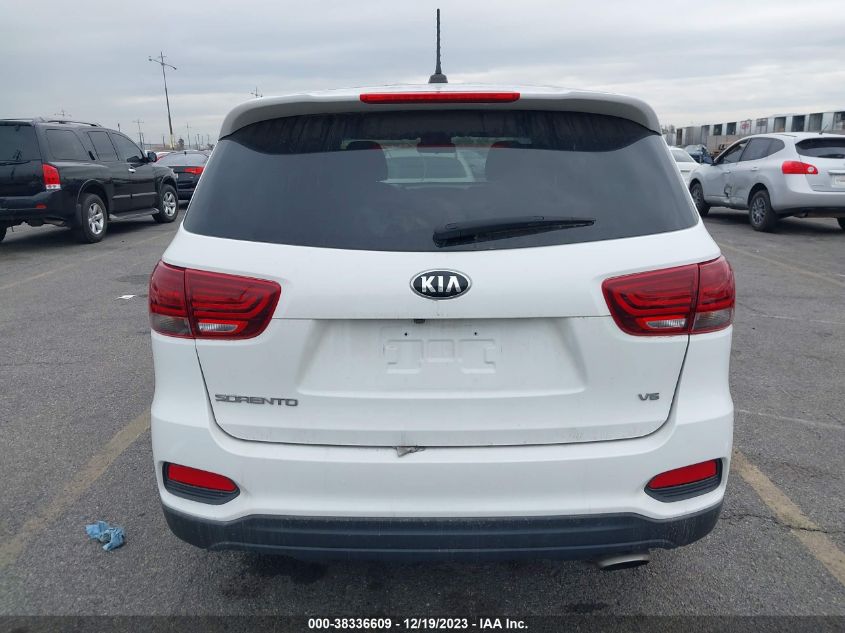 2019 KIA SORENTO 3.3L LX - 5XYPG4A5XKG570869