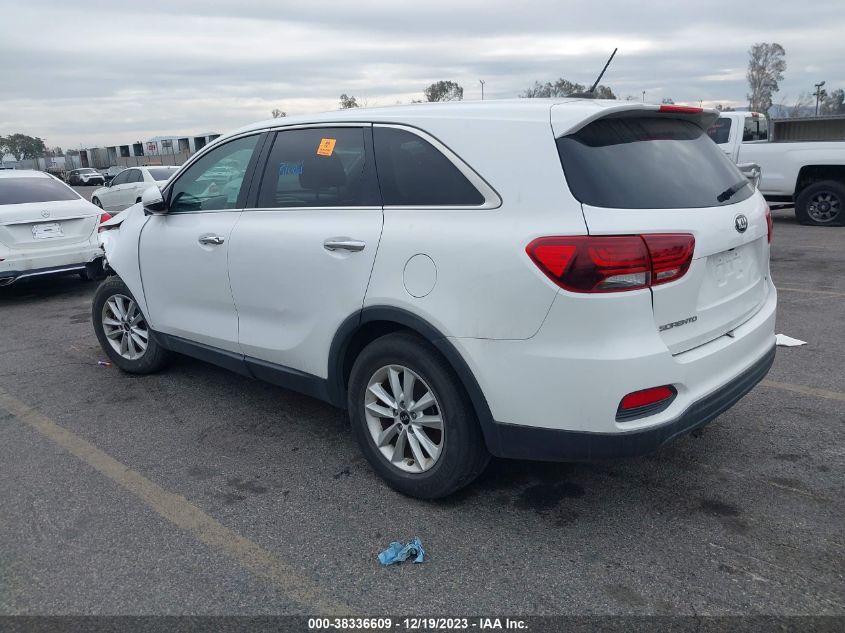 2019 KIA SORENTO 3.3L LX - 5XYPG4A5XKG570869