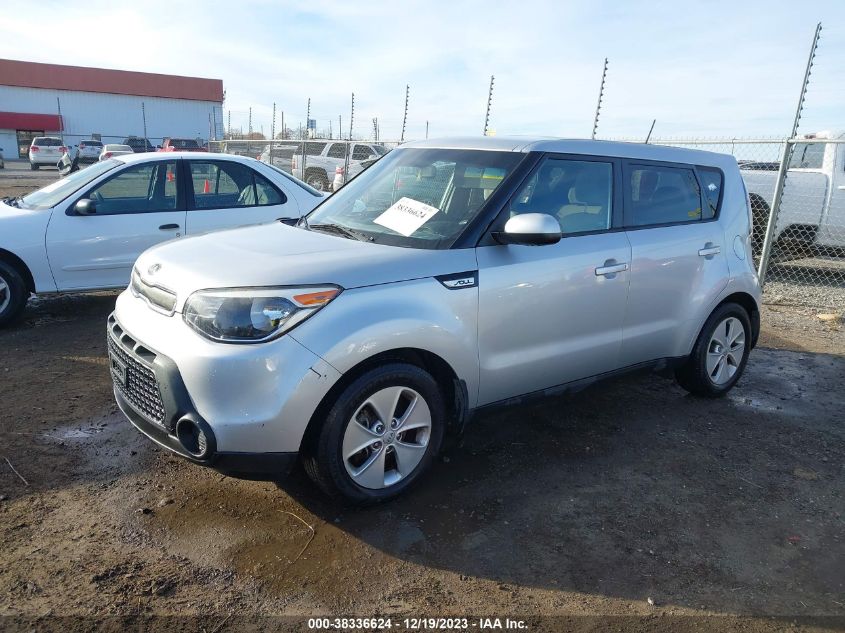 2015 KIA SOUL - KNDJN2A24F7776780