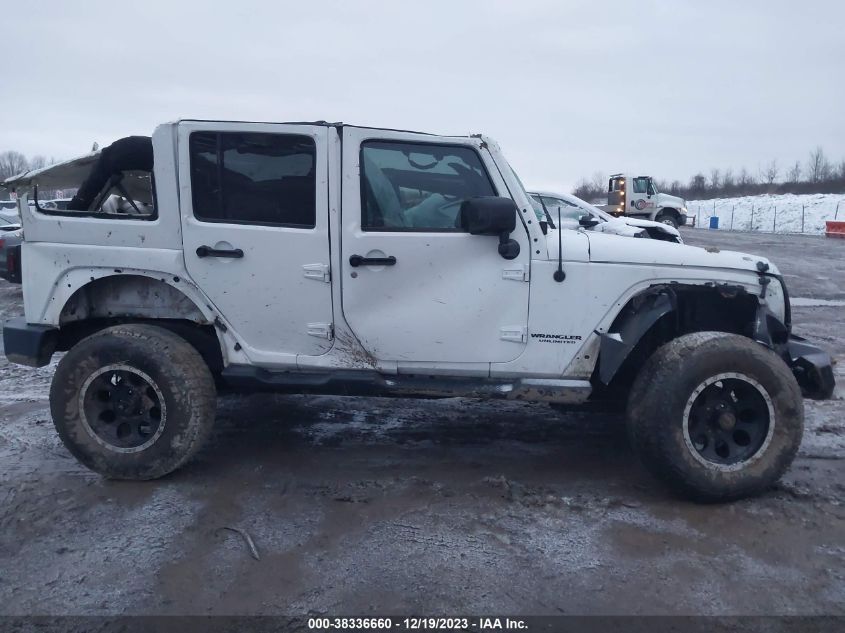 2014 JEEP WRANGLER UNLIMITED SAHARA - 1C4HJWEG5EL284384