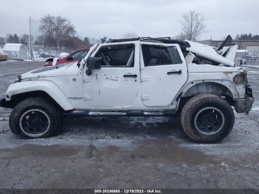 2014 JEEP WRANGLER UNLIMITED SAHARA - 1C4HJWEG5EL284384