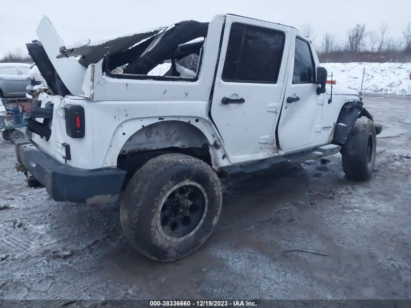 2014 JEEP WRANGLER UNLIMITED SAHARA - 1C4HJWEG5EL284384