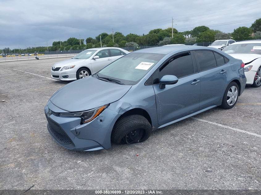VIN 5YFEPRAE6LP099577 2020 TOYOTA COROLLA LE