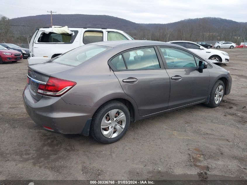2014 HONDA CIVIC LX - 19XFB2F50EE254485
