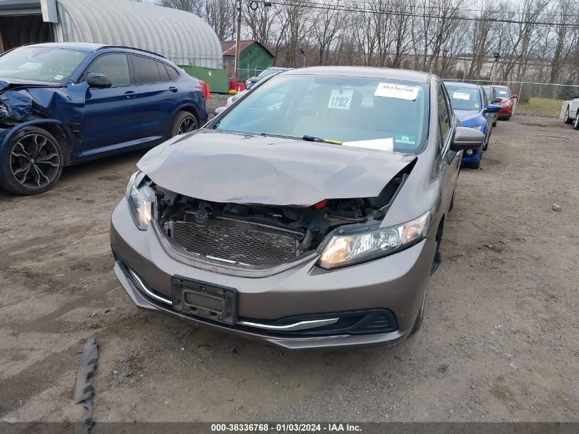 2014 HONDA CIVIC LX - 19XFB2F50EE254485