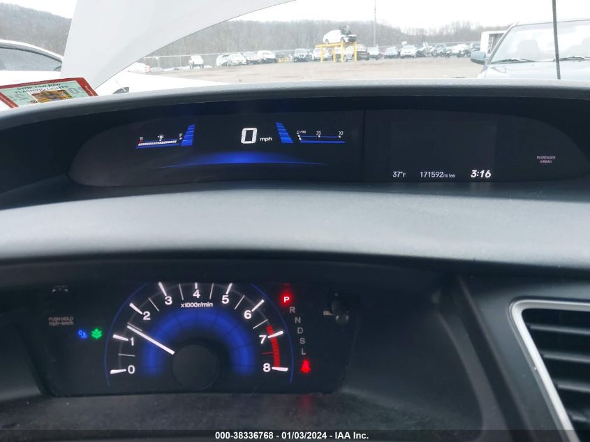 2014 HONDA CIVIC LX - 19XFB2F50EE254485
