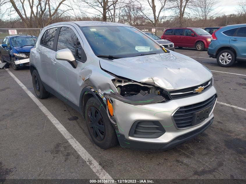 VIN KL7CJKSB2HB212559 2017 CHEVROLET TRAX LS