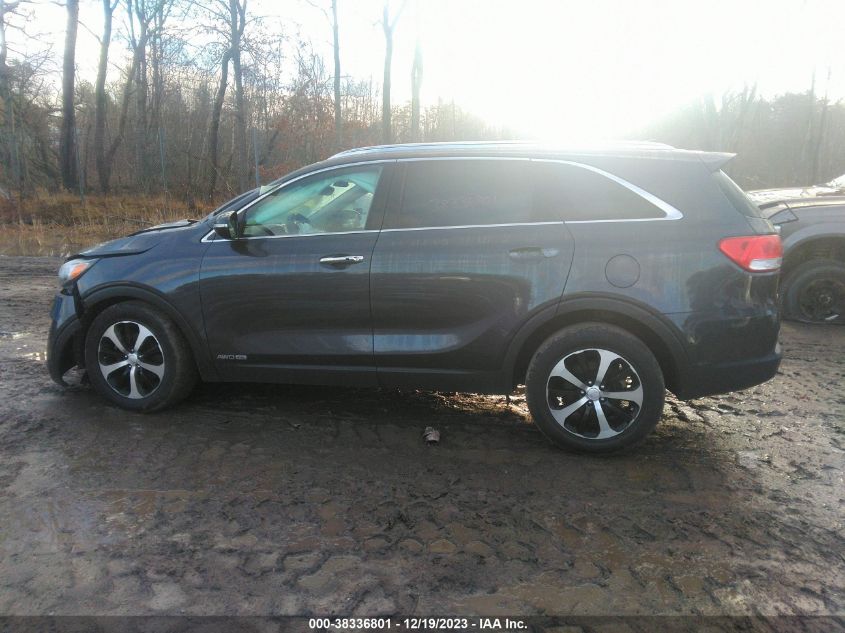 2016 KIA SORENTO EX - 5XYPHDA59GG110249