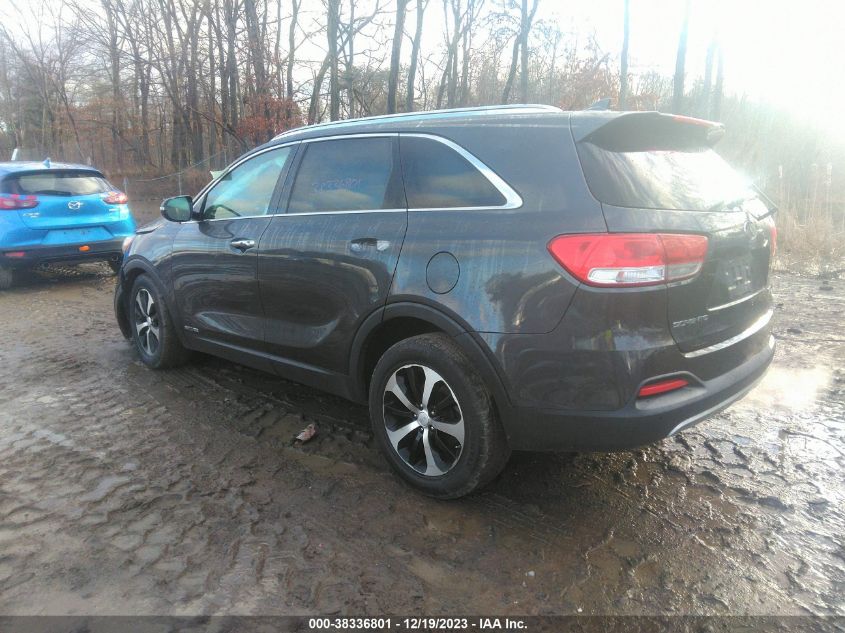 2016 KIA SORENTO EX - 5XYPHDA59GG110249