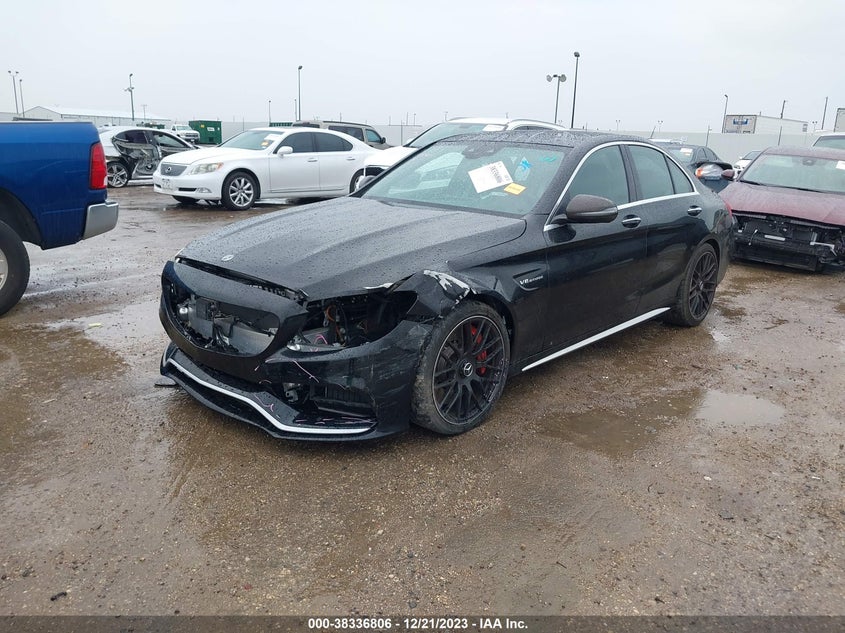 VIN 55SWF8HBXLU329645 2020 MERCEDES-BENZ AMG C 63 S