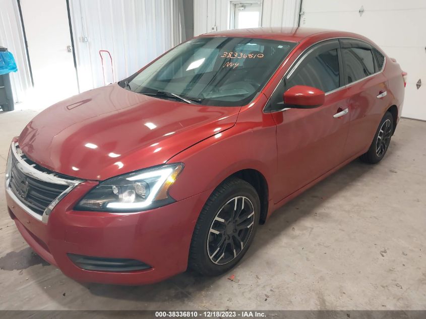 2014 NISSAN SENTRA SV - 3N1AB7APXEY304701