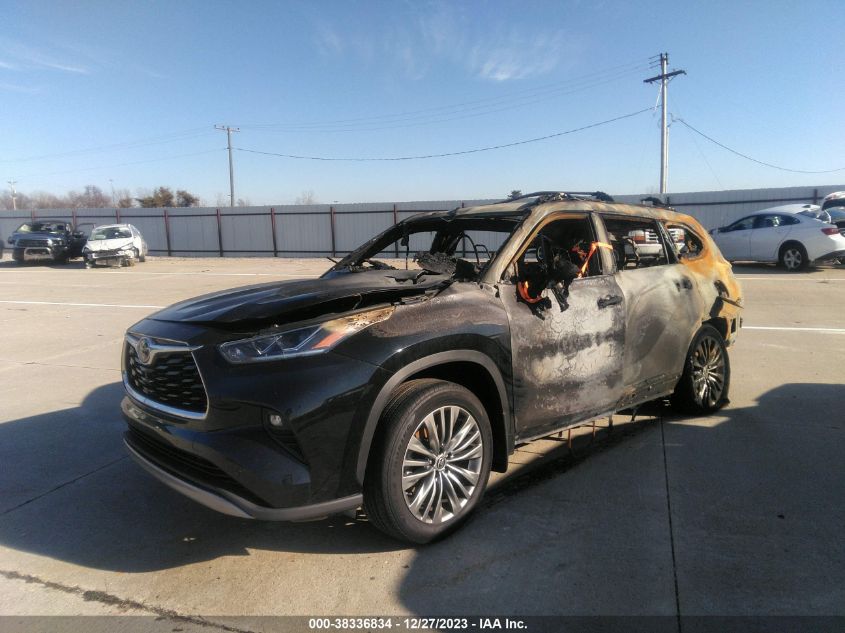 2021 TOYOTA HIGHLANDER PLATINUM - 5TDFZRBH2MS104404