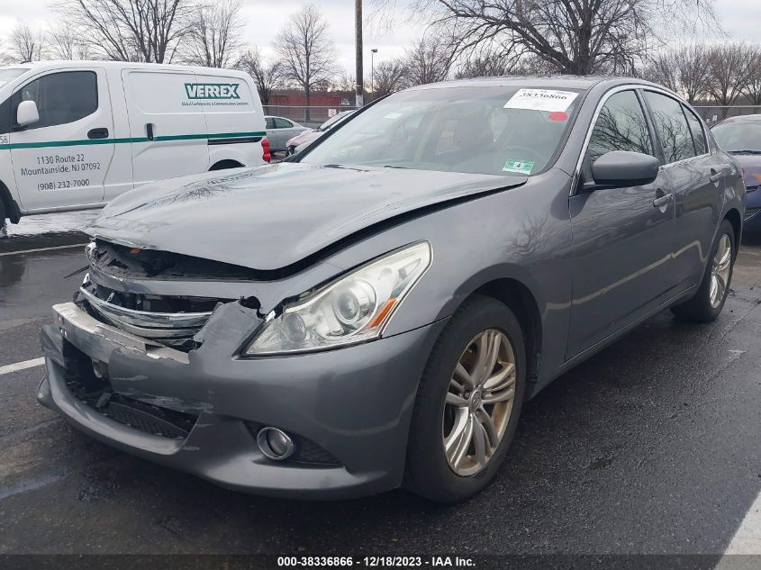 2013 INFINITI G37X - JN1CV6AR9DM356933