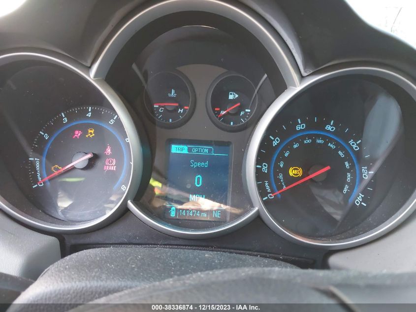 2013 CHEVROLET CRUZE LS MANUAL - 1G1PB5SG5D7180422
