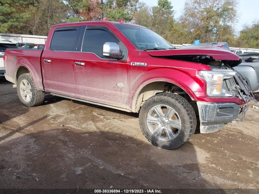 2018 FORD F-150 KING RANCH - 1FTEW1E54JFE09986