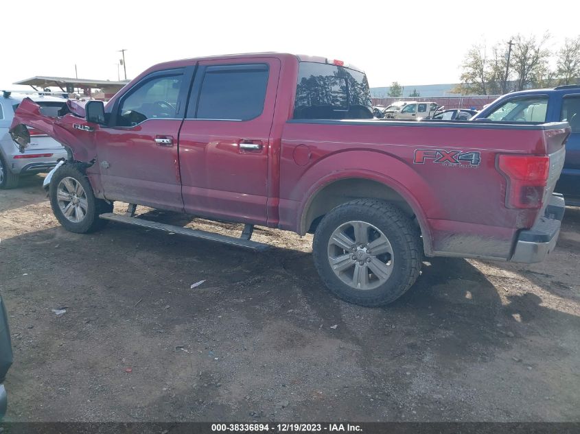 2018 FORD F-150 KING RANCH - 1FTEW1E54JFE09986