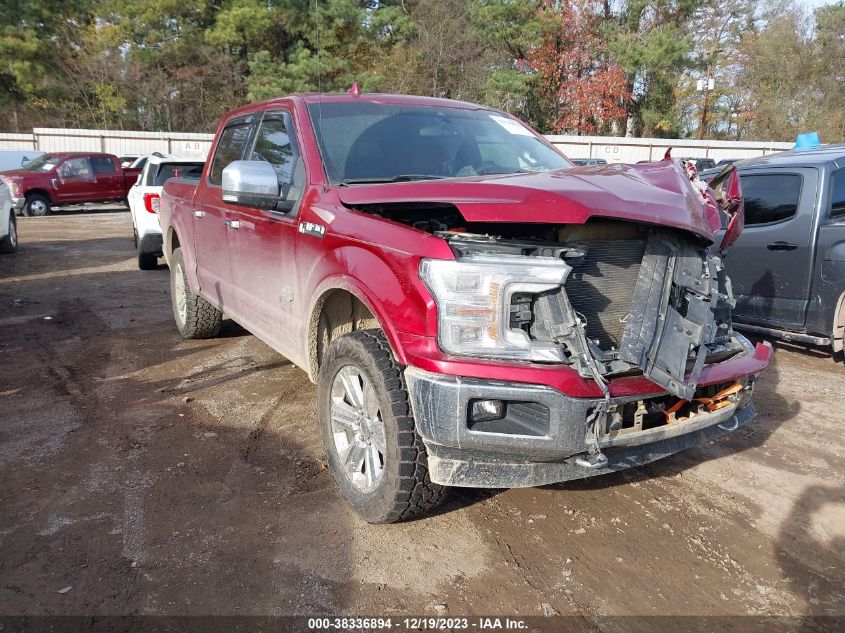 2018 FORD F-150 KING RANCH - 1FTEW1E54JFE09986