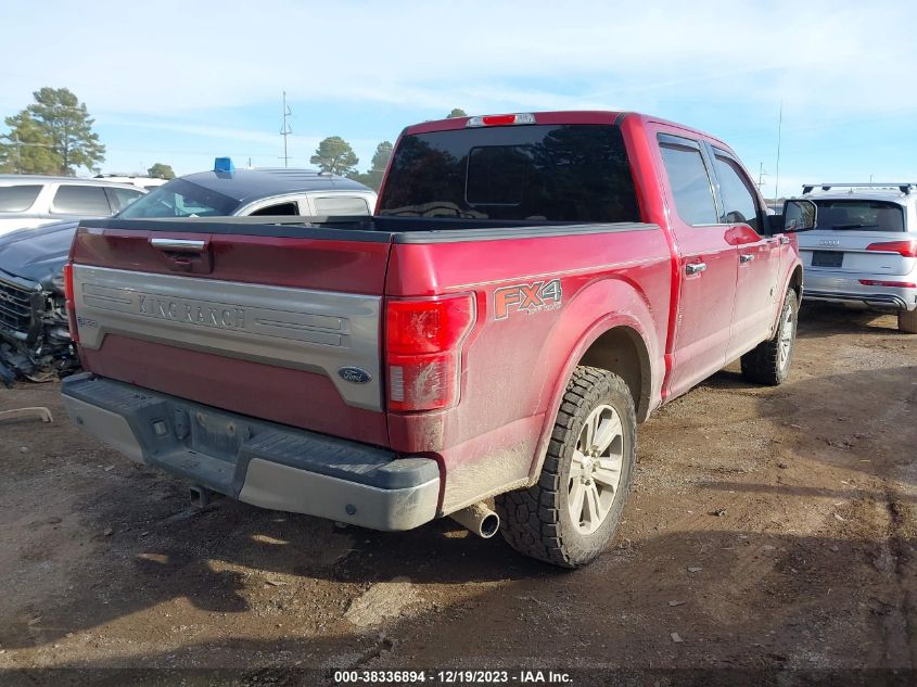 2018 FORD F-150 KING RANCH - 1FTEW1E54JFE09986