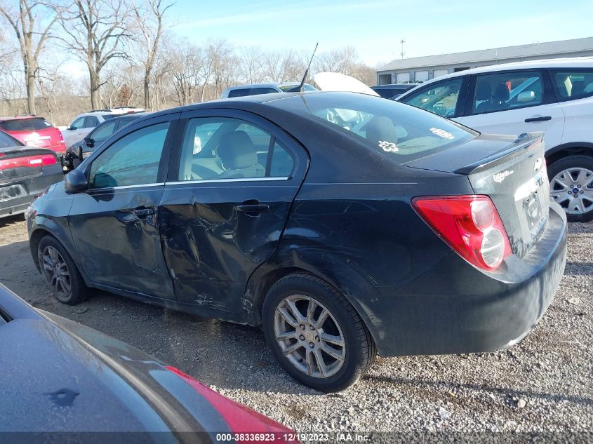 2014 CHEVROLET SONIC LT AUTO - 1G1JC5SH8E4225514