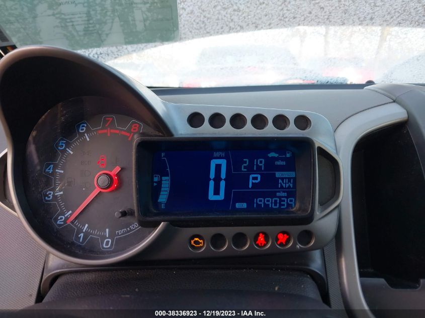 2014 CHEVROLET SONIC LT AUTO - 1G1JC5SH8E4225514