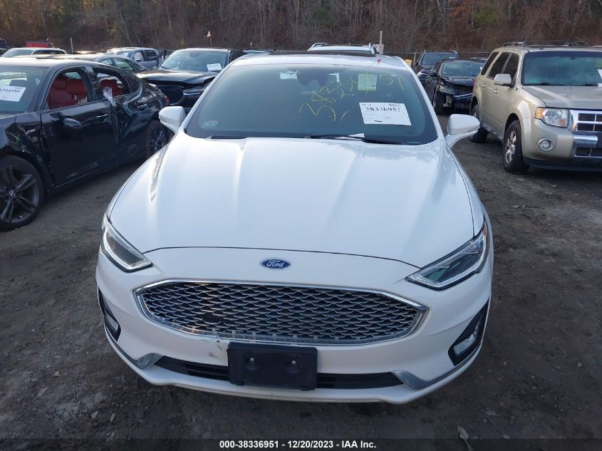 2020 FORD FUSION TITANIUM - 3FA6P0D92LR199867