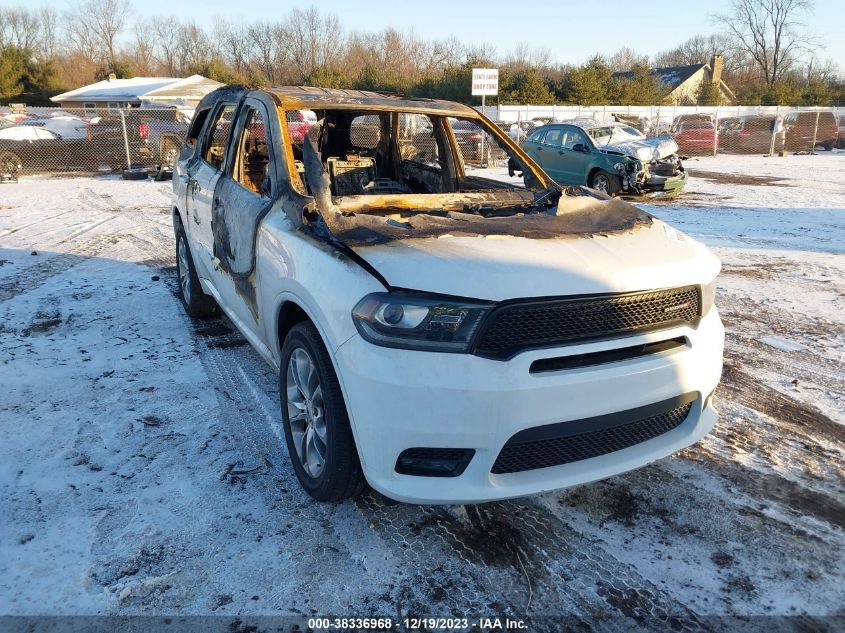 Lot #2541527987 2020 DODGE DURANGO GT PLUS AWD salvage car