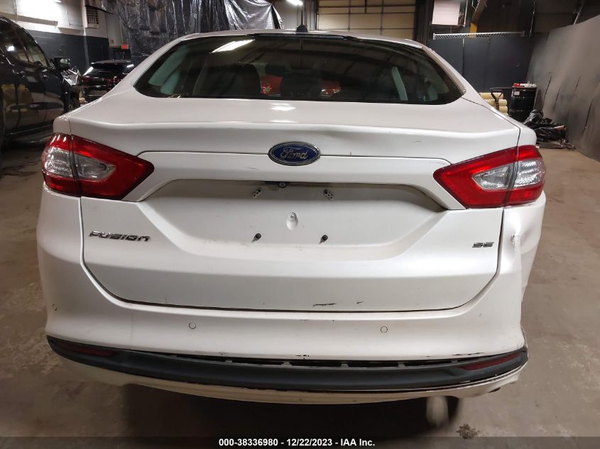 2016 FORD FUSION SE - 3FA6P0H74GR393699