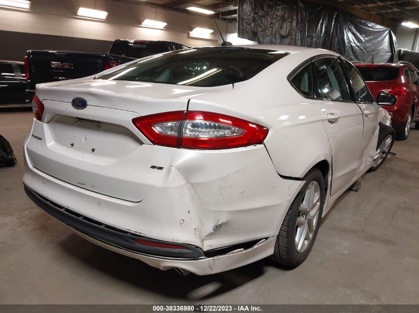 2016 FORD FUSION SE - 3FA6P0H74GR393699