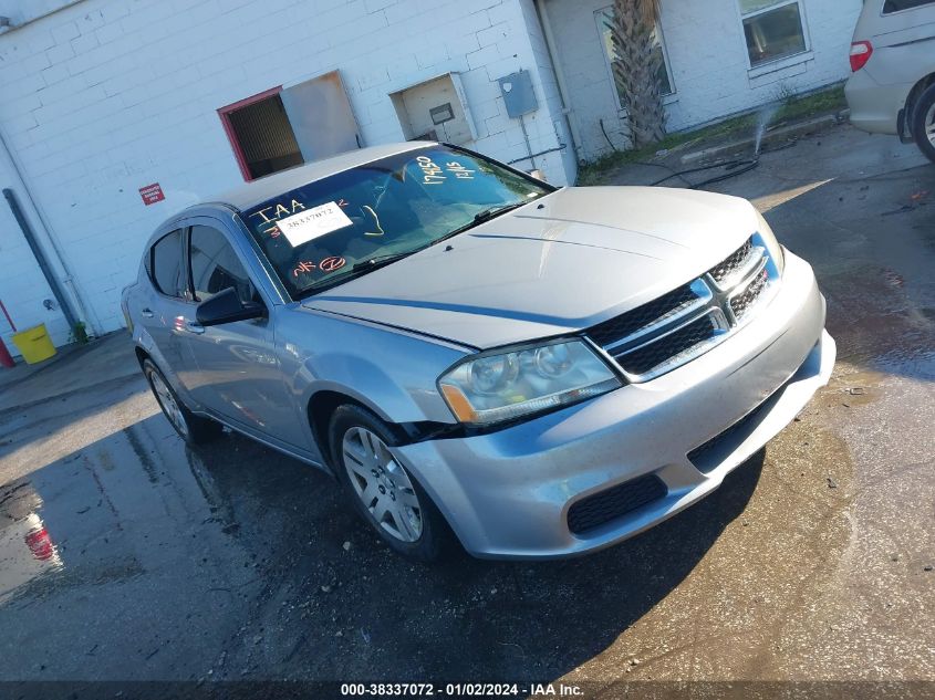 2014 DODGE AVENGER SE - 1C3CDZAG9EN174150