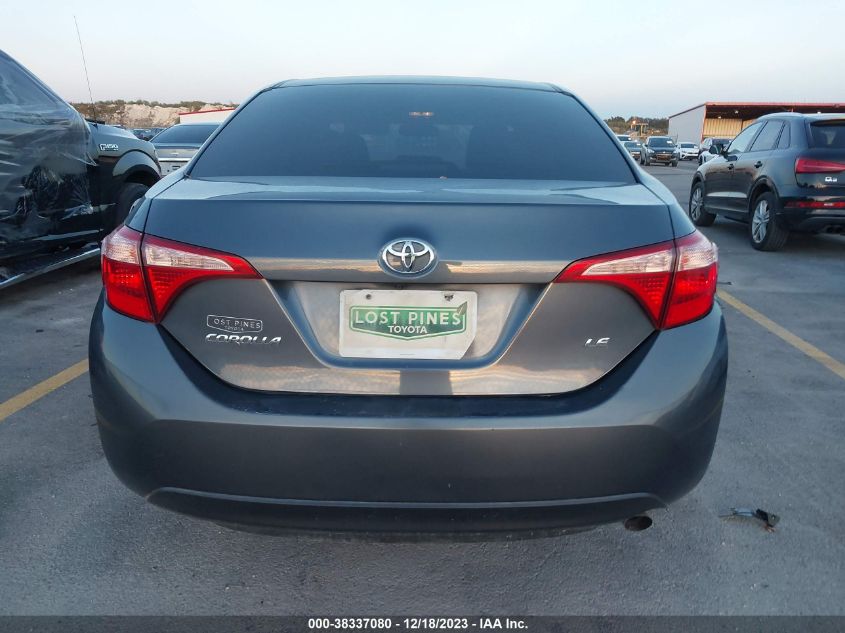 2018 TOYOTA COROLLA LE - 5YFBURHE5JP805016