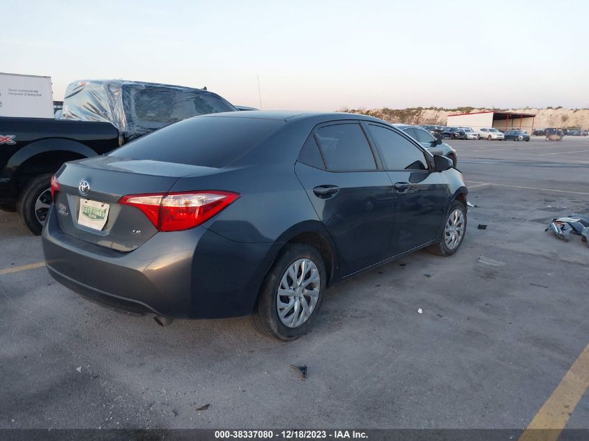 2018 TOYOTA COROLLA LE - 5YFBURHE5JP805016