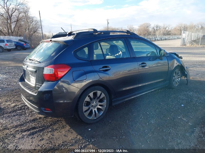 2013 SUBARU IMPREZA 2.0I SPORT LIMITED - JF1GPAR64D2886007