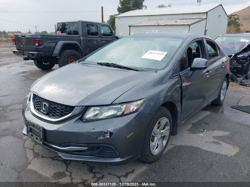 2013 HONDA CIVIC LX - 19XFB2F51DE292368