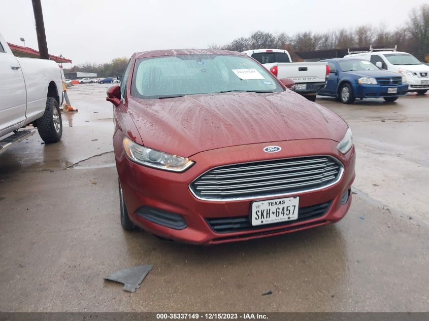 2014 FORD FUSION SE - 3FA6P0HD5ER193286