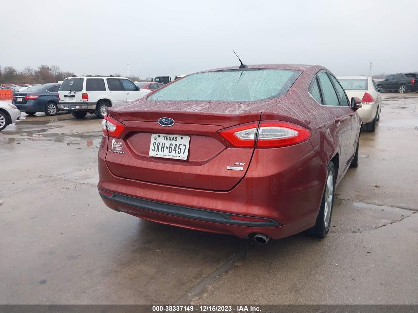 2014 FORD FUSION SE - 3FA6P0HD5ER193286