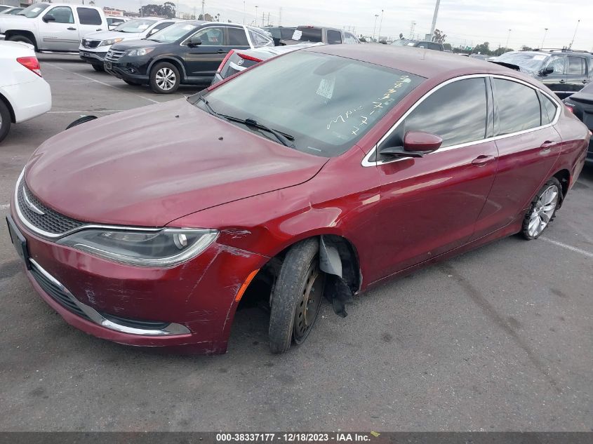 2015 CHRYSLER 200 LIMITED - 1C3CCCAB2FN602694