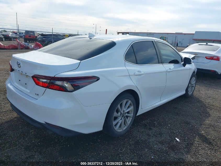 2022 TOYOTA CAMRY LE - 4T1C11AK4NU648114