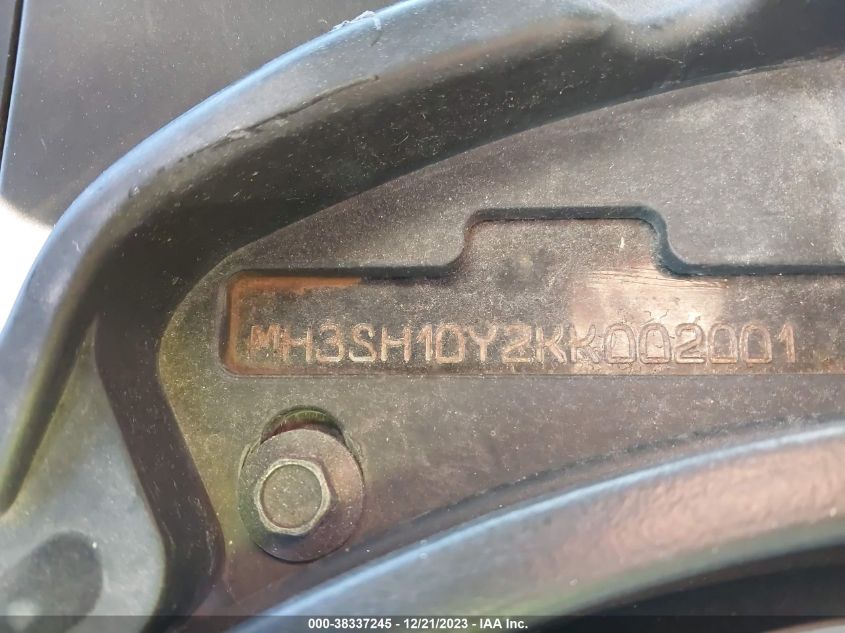 2019 YAMAHA CZD300 A - MH3SH10Y2KK002001