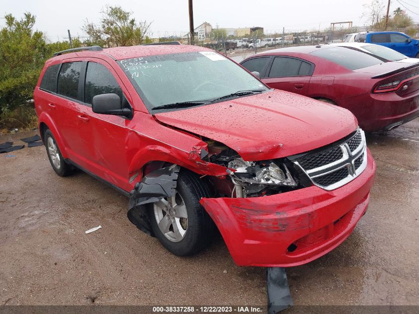 2016 DODGE JOURNEY SE - 3C4PDCAB5GT154057
