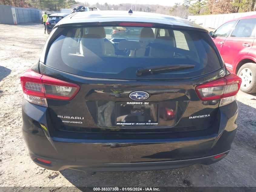 2020 SUBARU IMPREZA - 4S3GTAB64L3714505