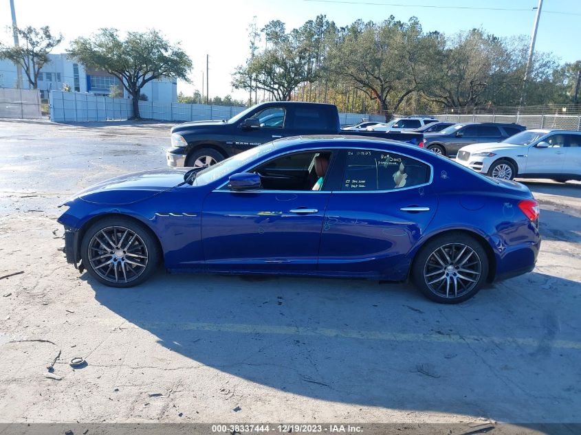 2015 MASERATI GHIBLI S Q4 ZAM57RTA0F1149632