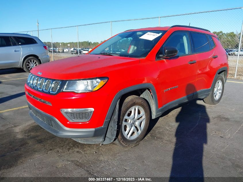 2017 JEEP NEW COMPASS SPORT FWD 3C4NJCAB6HT690694