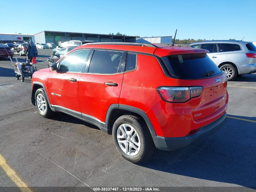 2017 JEEP NEW COMPASS SPORT FWD 3C4NJCAB6HT690694