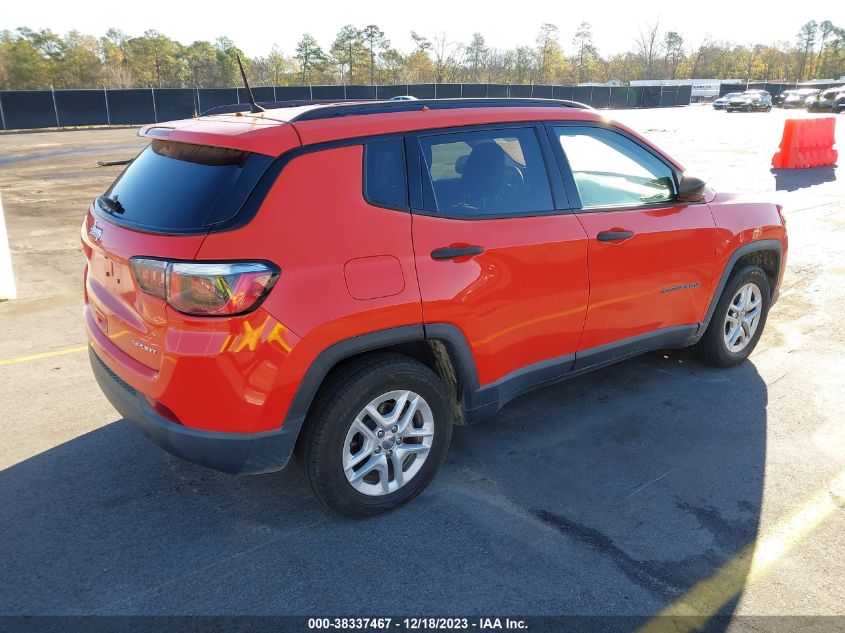 2017 JEEP NEW COMPASS SPORT FWD 3C4NJCAB6HT690694