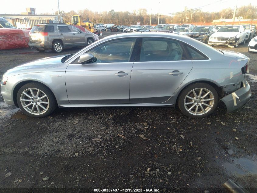 2015 AUDI A4 2.0T PREMIUM - WAUFFAFL2FN023434