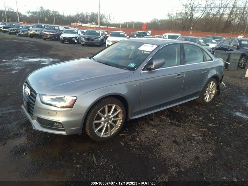 2015 AUDI A4 2.0T PREMIUM - WAUFFAFL2FN023434