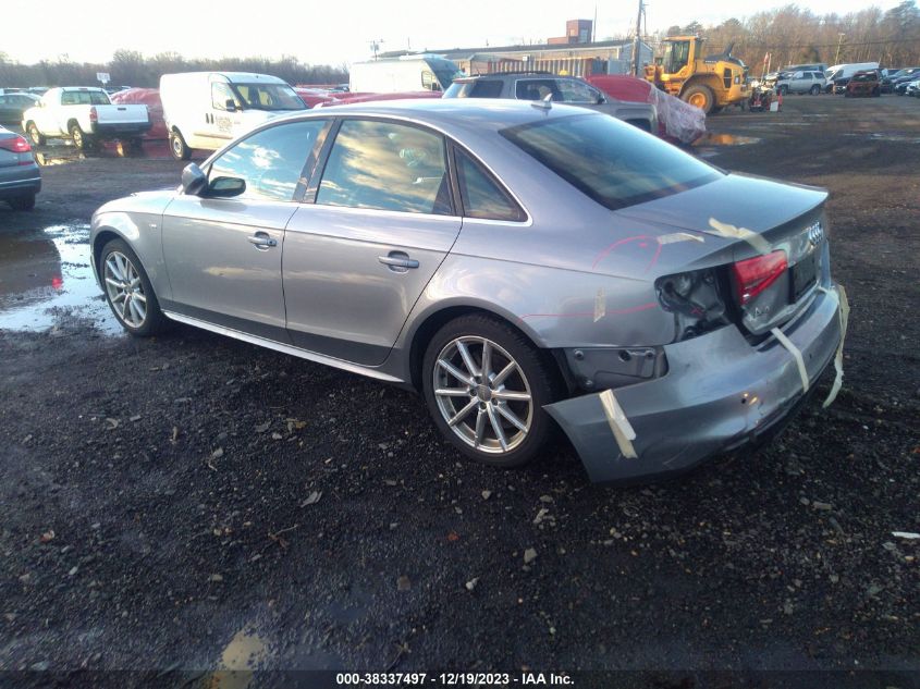 2015 AUDI A4 2.0T PREMIUM - WAUFFAFL2FN023434